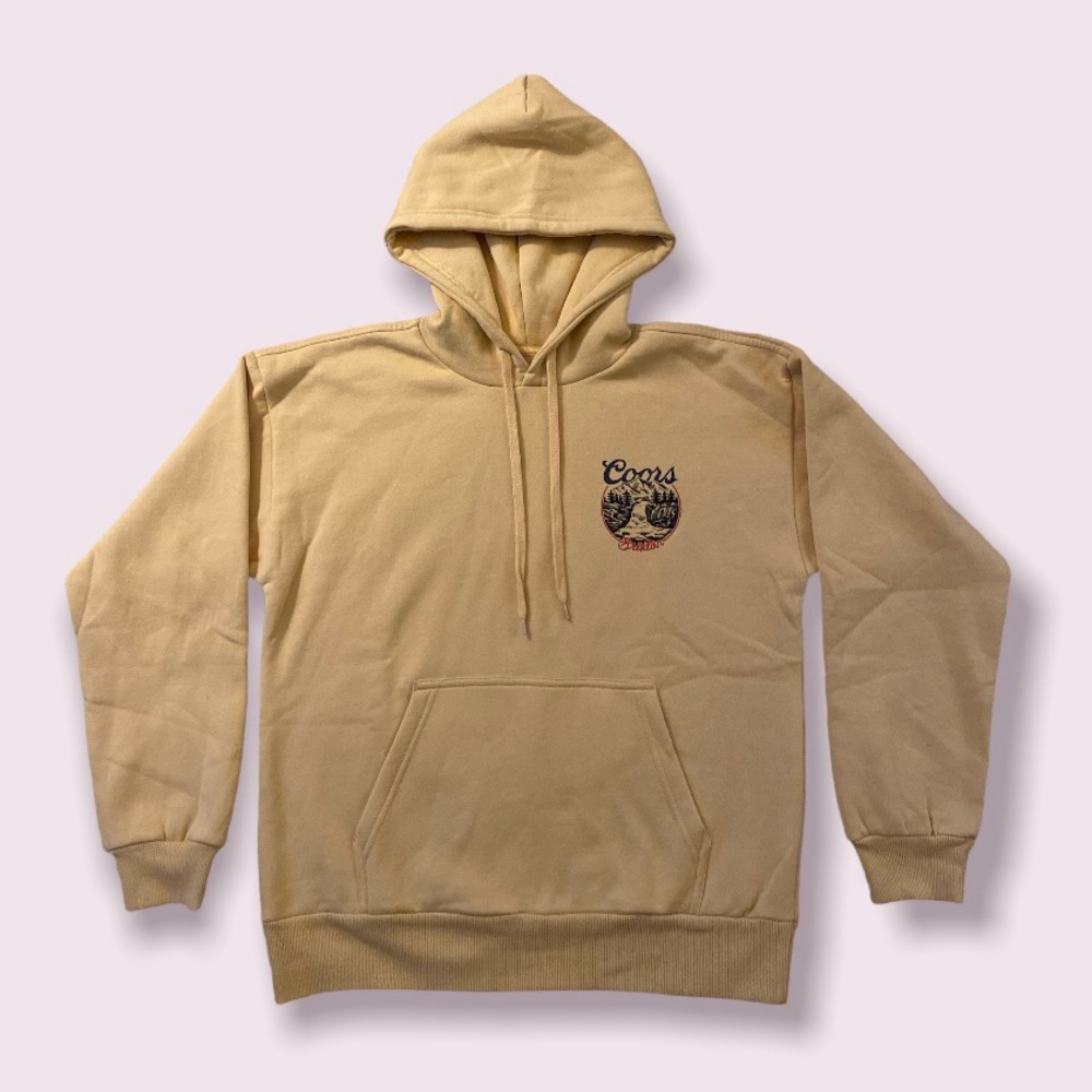 Brixton Coors Rocky Women’s hoodie - Buff (color) Size - Small